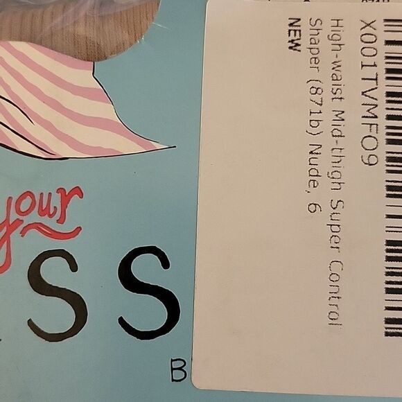 265-295 lb SPANX HIGH WAIST MID THIGH SUPER CONTROL TUMMY CONTROL SHAPER SHORTS - Picture 3 of 6